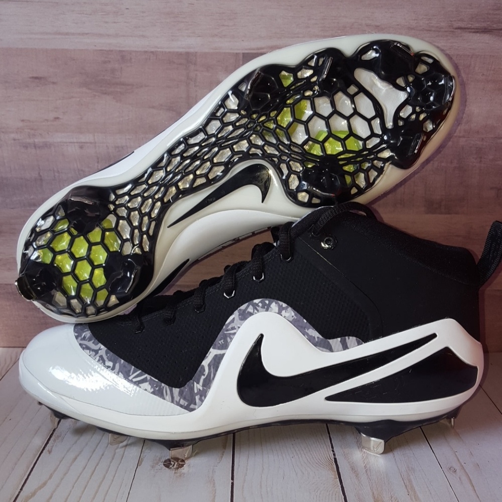 Nike Force Zoom Trout 4 Mid Metal Baseball Cleats